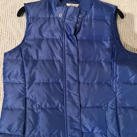 Talbots Blue Vest - Picture 1 of 6